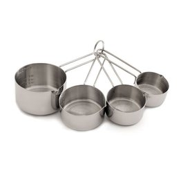 Norpro Measuring Cups (Stainless Steel), set of 4