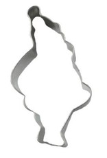 Standing Santa Cookie Cutter (4")