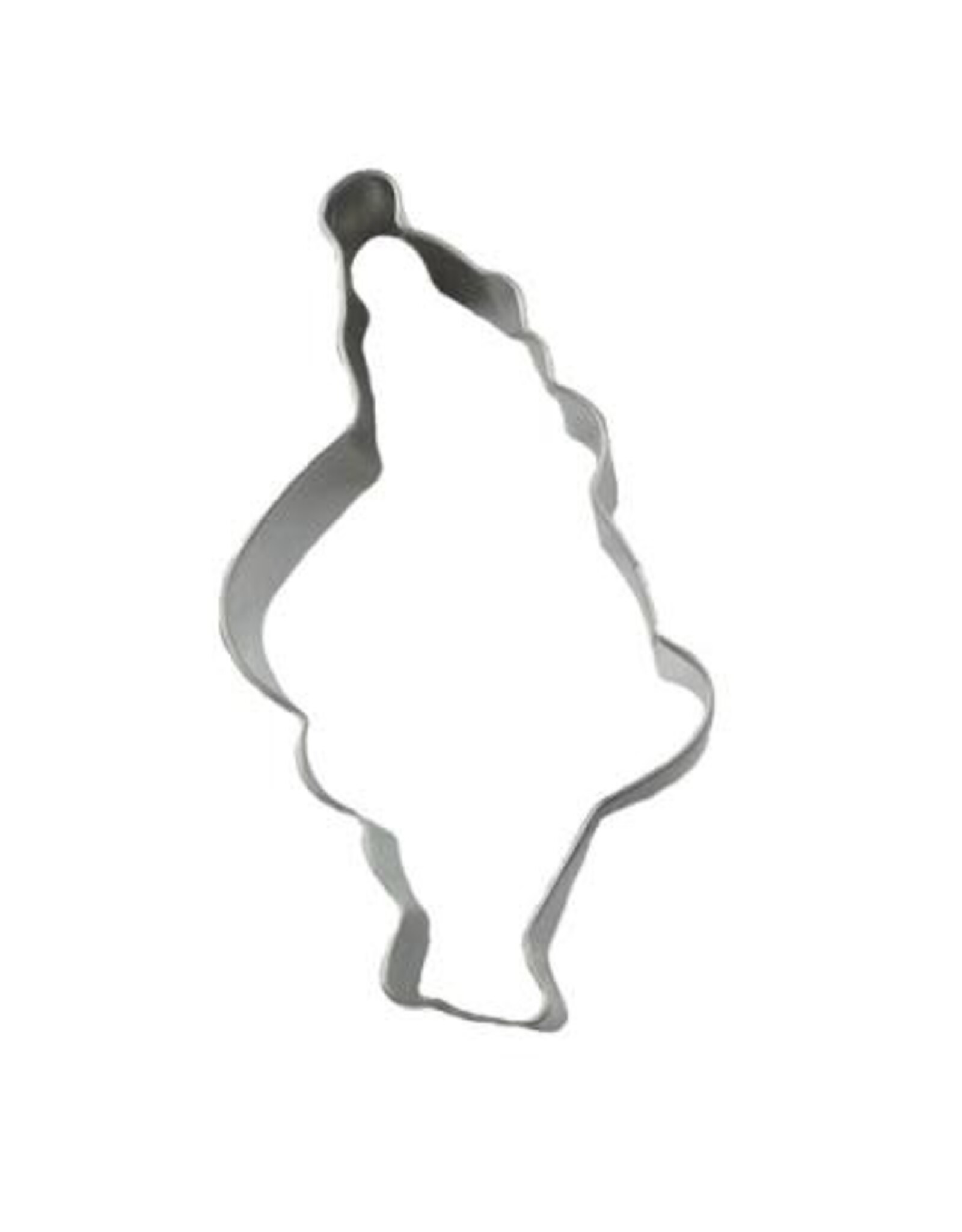 Standing Santa Cookie Cutter (4")