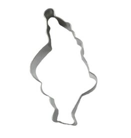 Standing Santa Cookie Cutter (4")