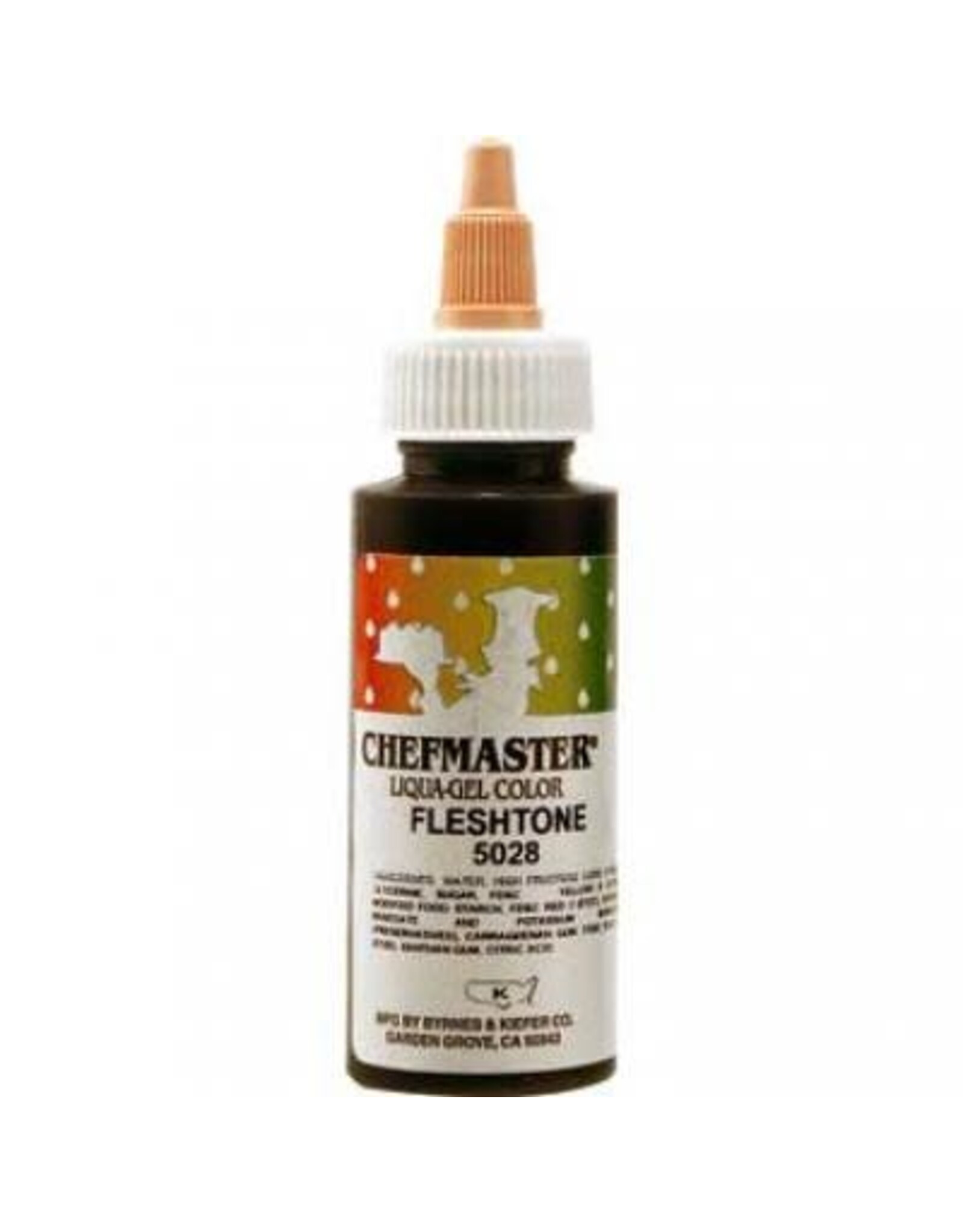 Fleshtone/Sienna ChefMaster Liqua-Gel 2.3 oz.