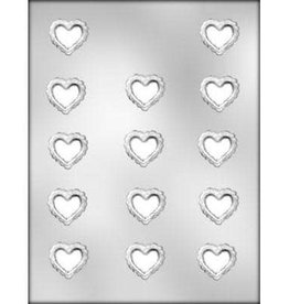 CK Products Filigree Heart Chocolate Mold(1-1/4")