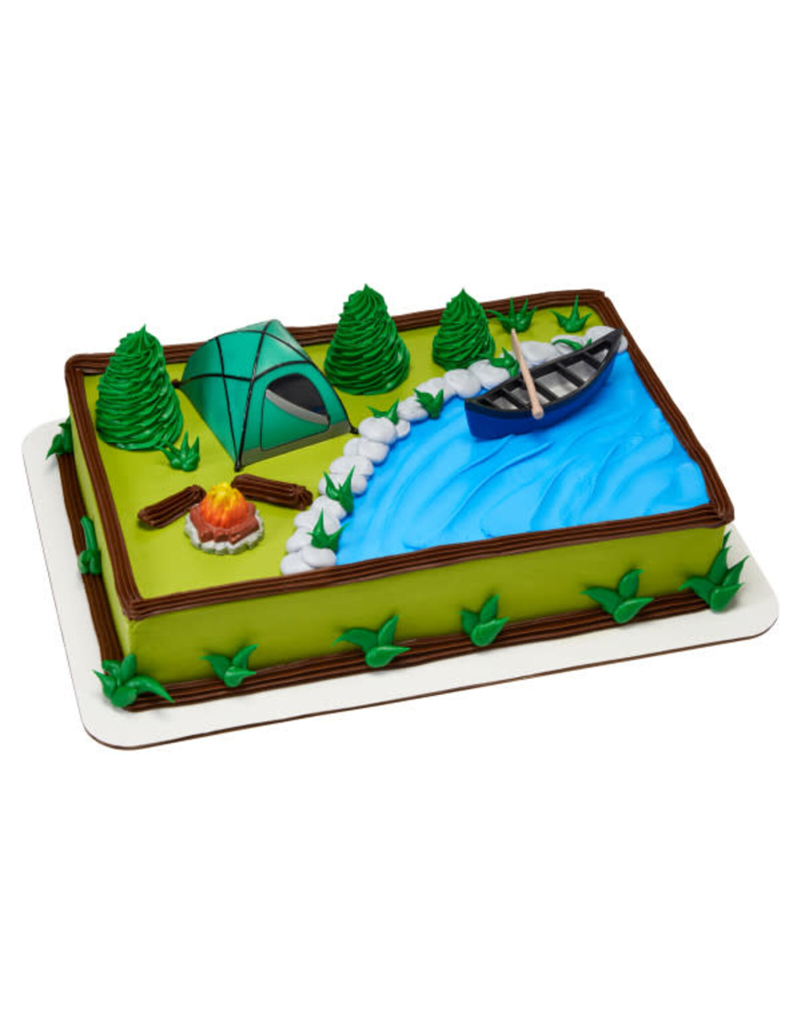 Fireside Camp DecoSet Cake Topper