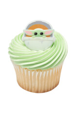 The Child Cupcake Rings-12/pkg(The Mandalorian)
