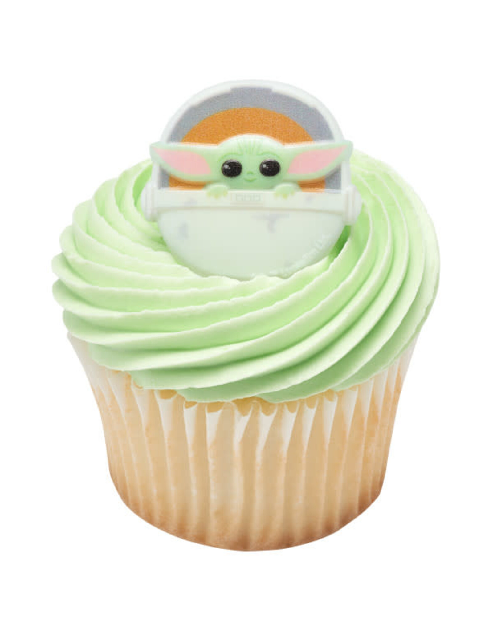 The Child Cupcake Rings-12/pkg(The Mandalorian)