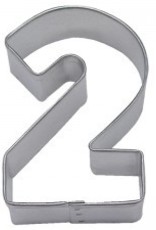 Number "2" Cookie Cutter (3")