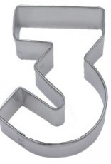 R and M Number "3" Cookie Cutter