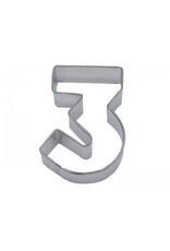 Number "3" Cookie Cutter