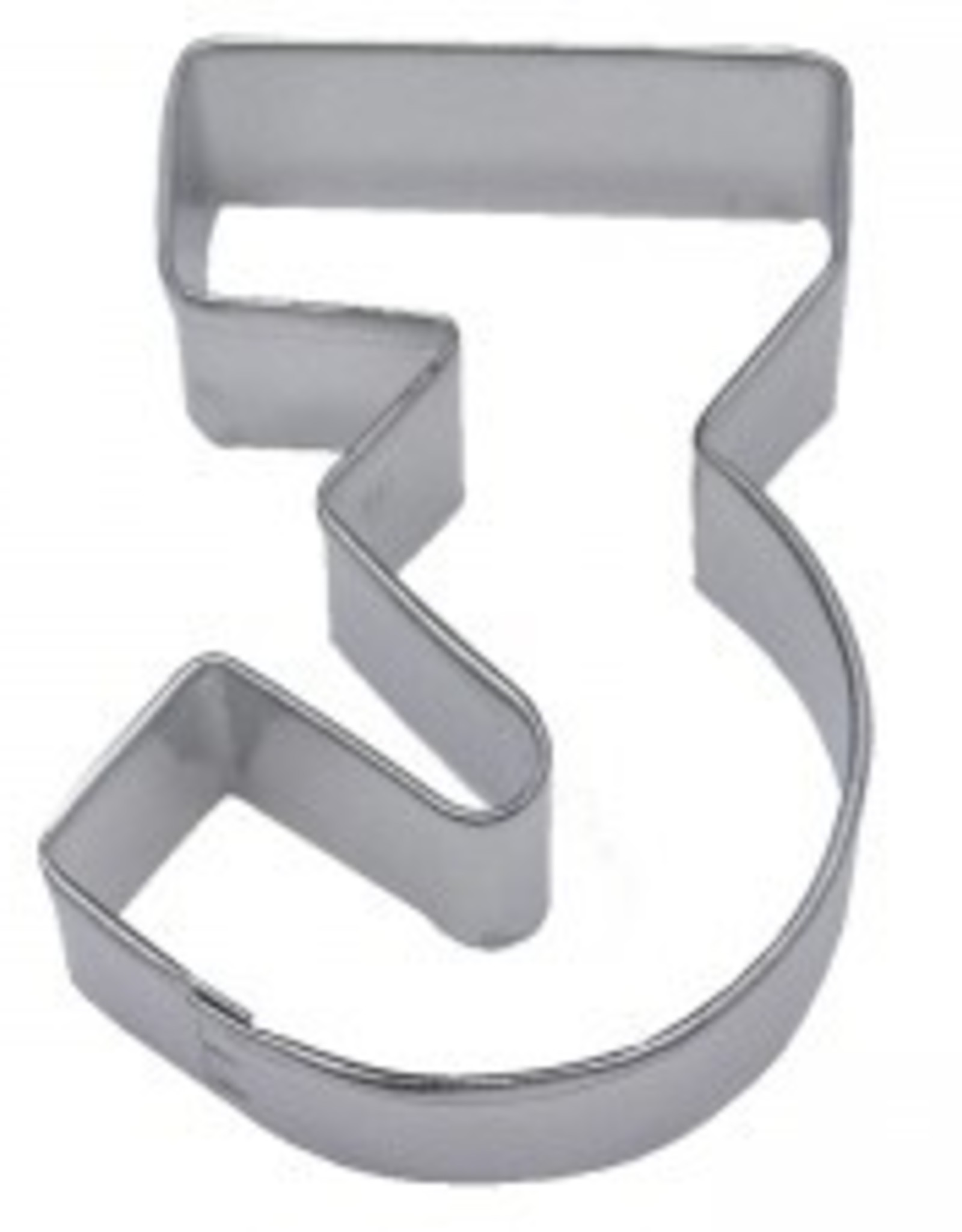 Number "3" Cookie Cutter