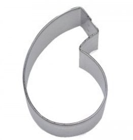 Number "6" Cookie Cutter