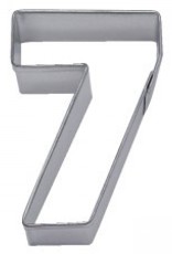 off the beaten path Number "7" Cookie Cutter