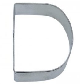 Letter "D" Cookie Cutter