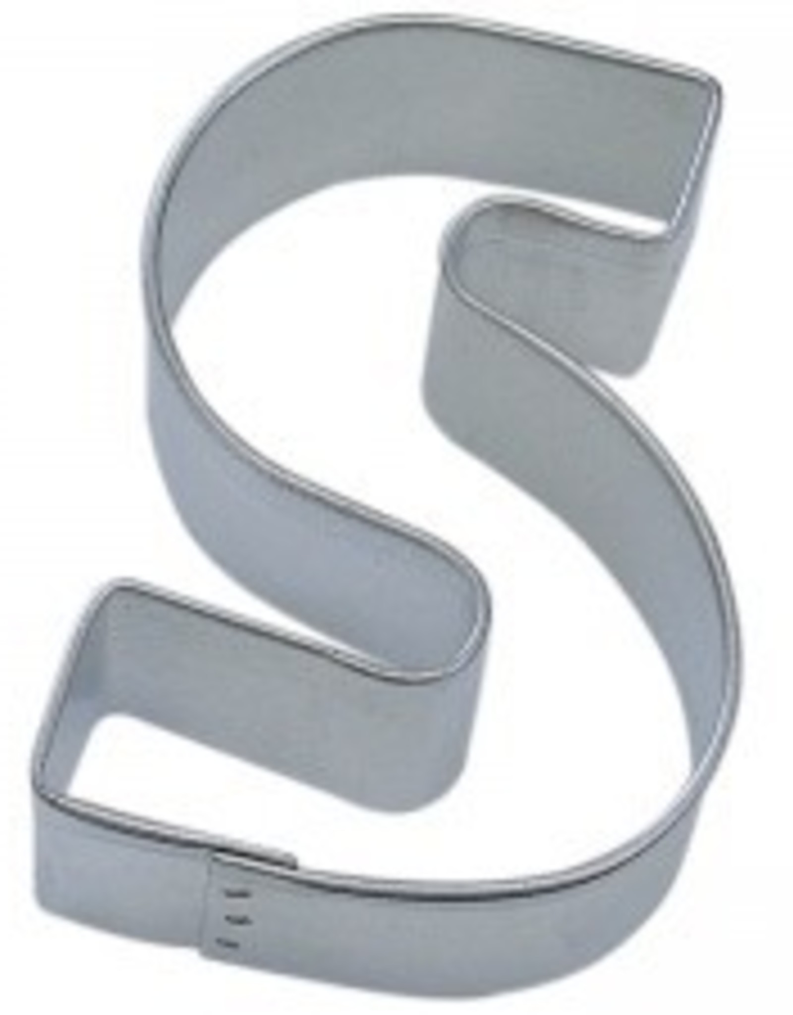 Letter "S" Cookie Cutter