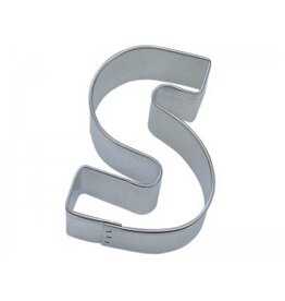 Letter "S" Cookie Cutter
