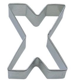 Letter "X" Cookie Cutter