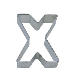 Letter "X" Cookie Cutter