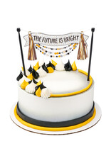 The Future Is Bright Cake Topper
