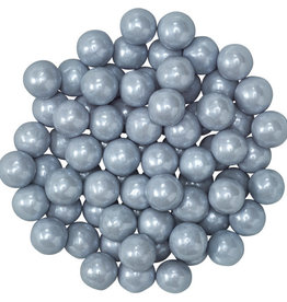Silver Shimmer Candy Beads (7mm)