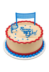 Bump Set Spike Volleyball Cake Topper Set