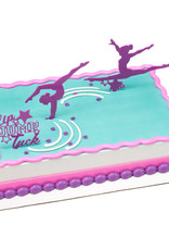 Flip Jump Tuck Tumbling Cake Topper Set