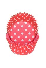 Red Polka Dot Baking Cups(approx 30-35ct)
