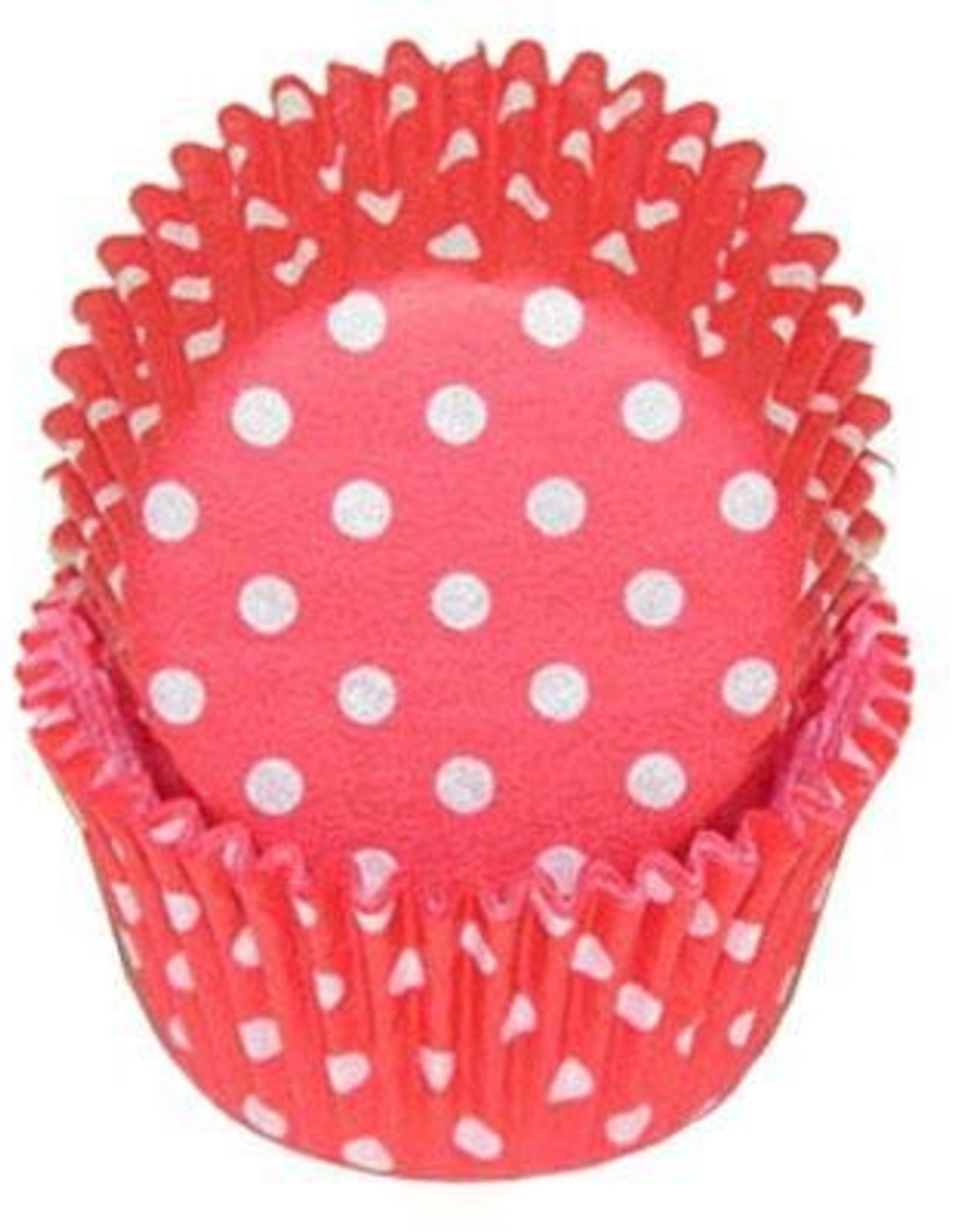 Red Polka Dot Baking Cups(approx 30-35ct)
