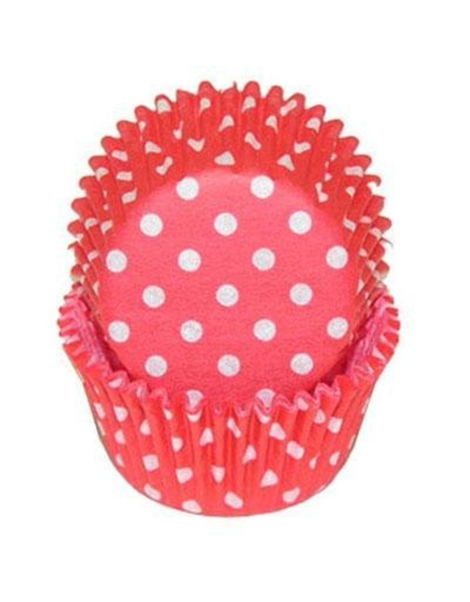 Red Polka Dot Baking Cups(approx 30-35ct)