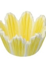 Yellow Flower Mini Baking Cups (40-50ct)