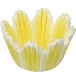 Yellow Flower Mini Baking Cups (40-50ct)