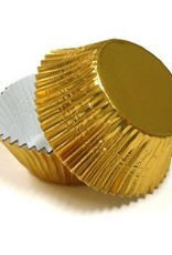 Gold Foil Mini Baking Cups (40-50ct)