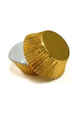 Gold Foil Mini Baking Cups (40-50ct)