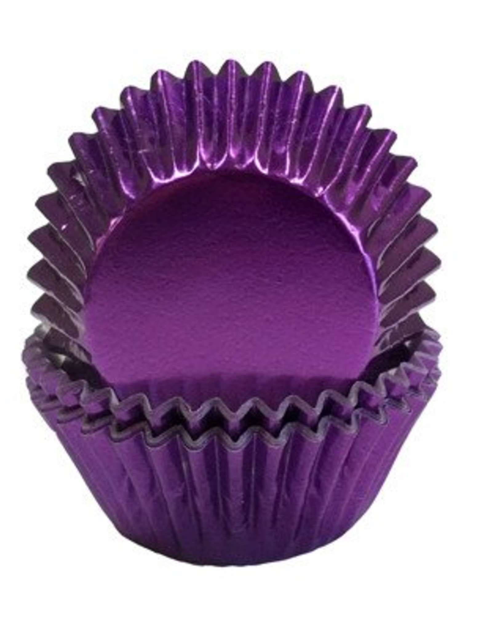 Purple Foil Mini Baking Cups (40-50ct)