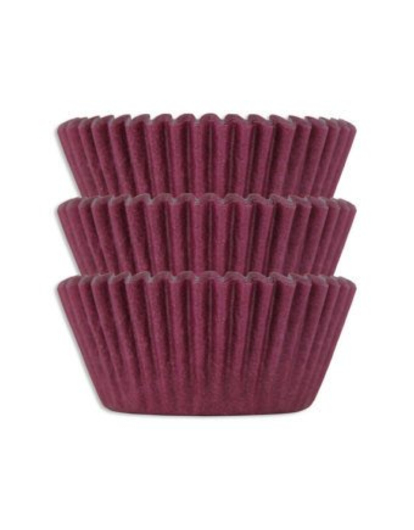 Burgundy Baking Cups Mini (40-50ct)