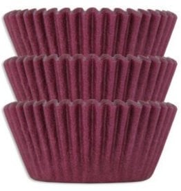 Burgundy Baking Cups Mini (40-50ct)