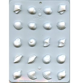 ASSORTED SHELLS(1") Hard Candy Mold