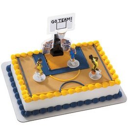 All Net - Basketball Cake Topper Set