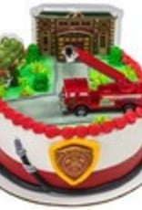 Fire Truck Decoset Cake Topper