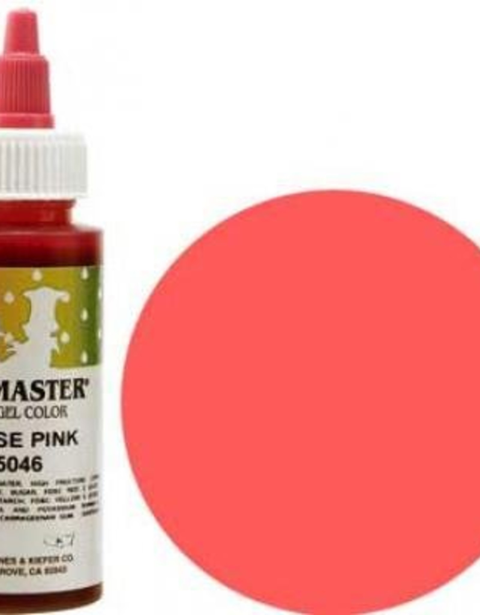 Rose Pink Chefmaster Liqua-gel 2.3 ounce