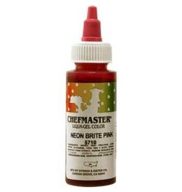 Neon Pink Chefmaster Liqua-gel 2.3 ounce