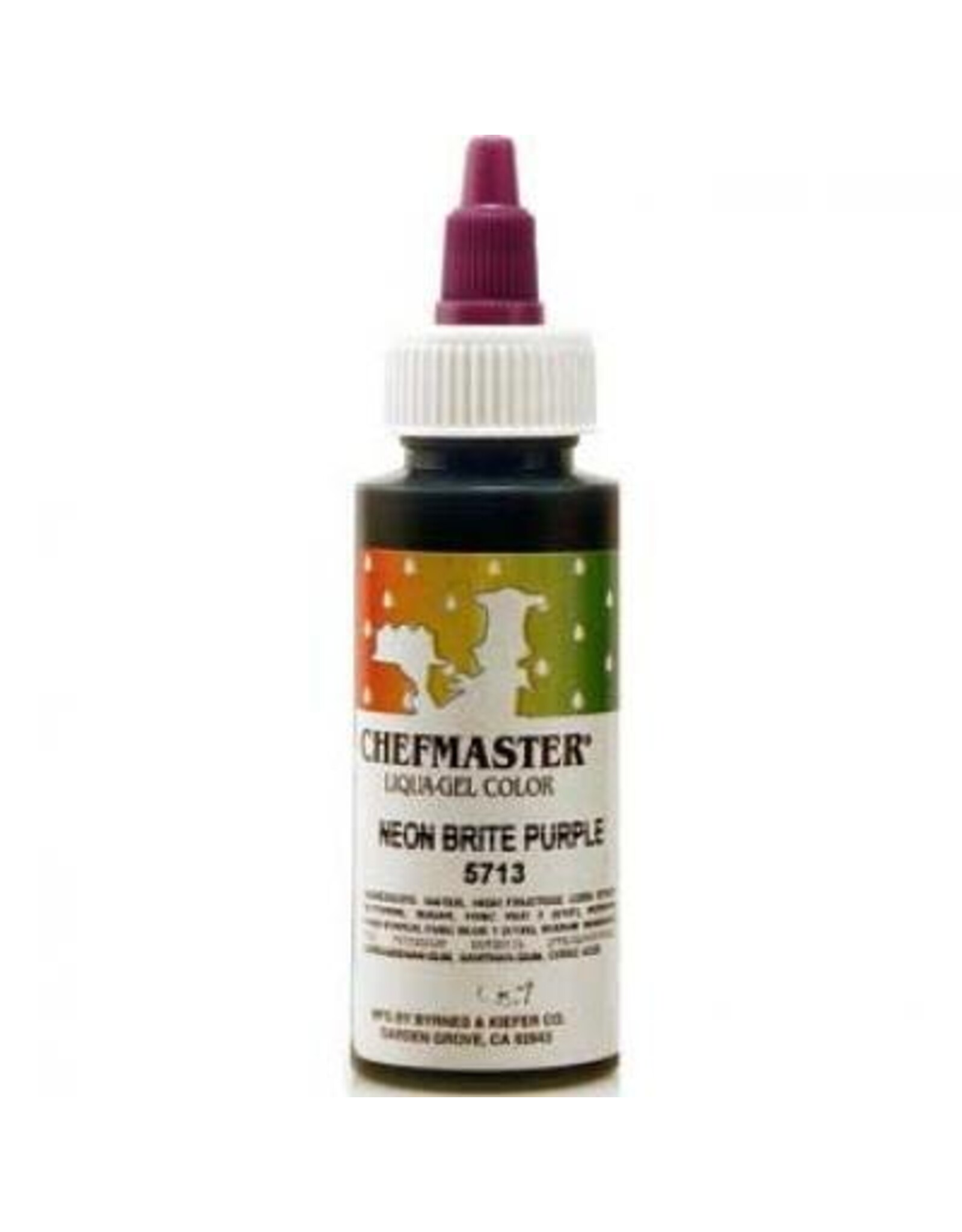 Neon Purple ChefMaster Liqua-gel(2.3oz)