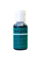 Teal Green Chefmaster Liqua-gel 3/4 ounce