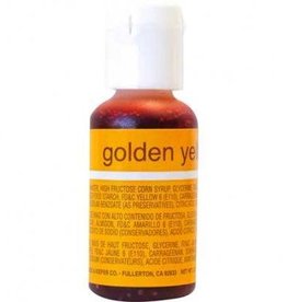 Golden Yellow Chefmaster Liqua-gel 3/4 ounce