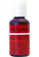 Christmas Red Chefmaster Liqua-gel 3/4 ounce