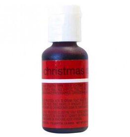 Christmas Red Chefmaster Liqua-gel 3/4 ounce