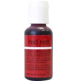 Red Red Chefmaster Liqua-gel 3/4 ounce