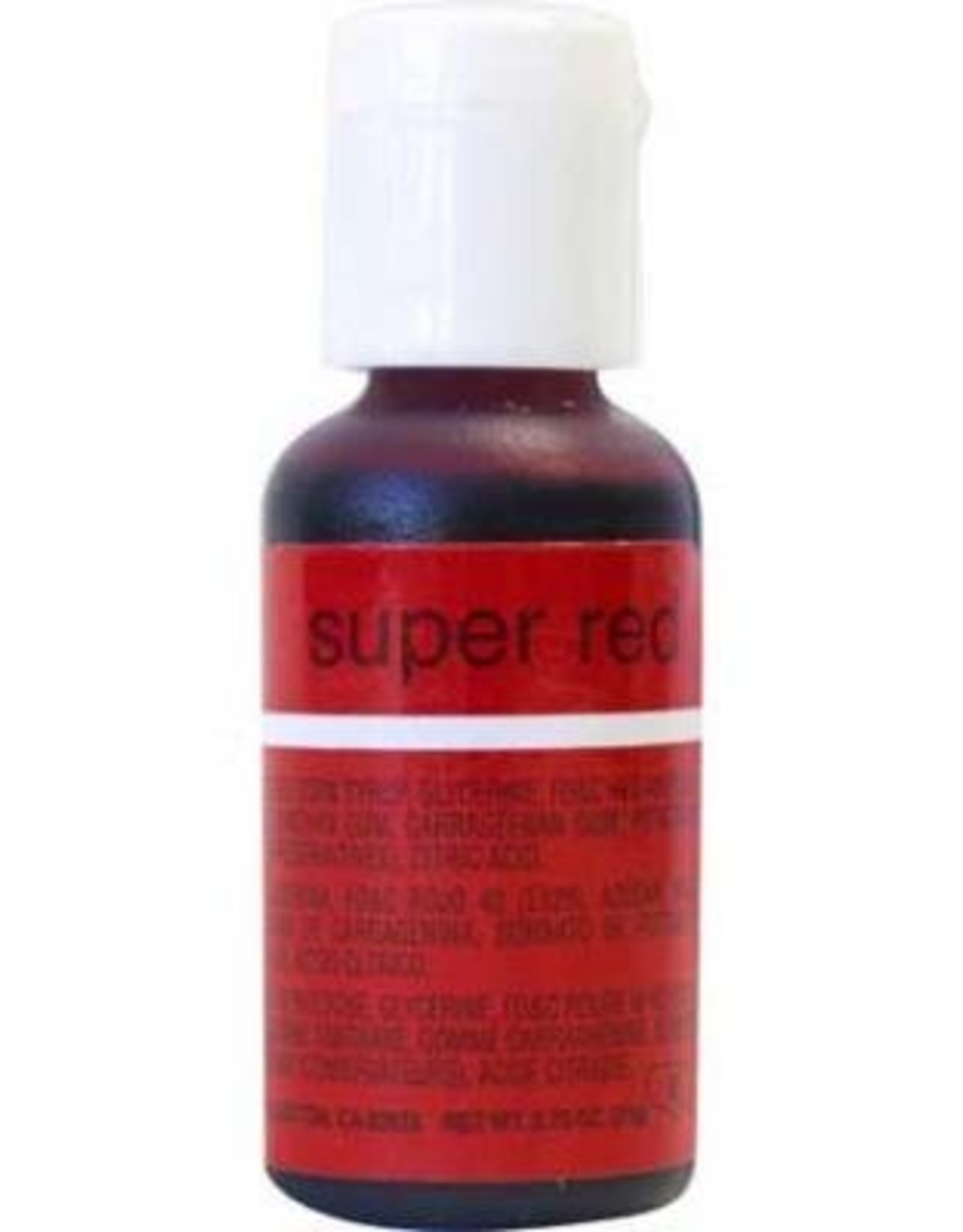 Super Red Chefmaster Liqua-gel 3/4 ounce