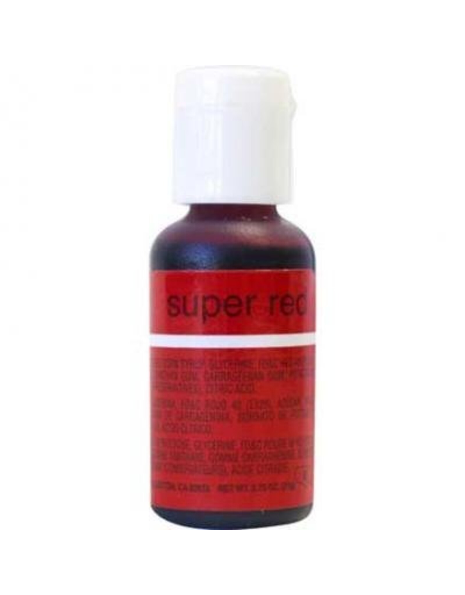 Super Red Chefmaster Liqua-gel 3/4 ounce