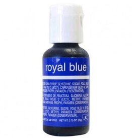 Royal Blue Chefmaster Liqua-gel 3/4 ounce