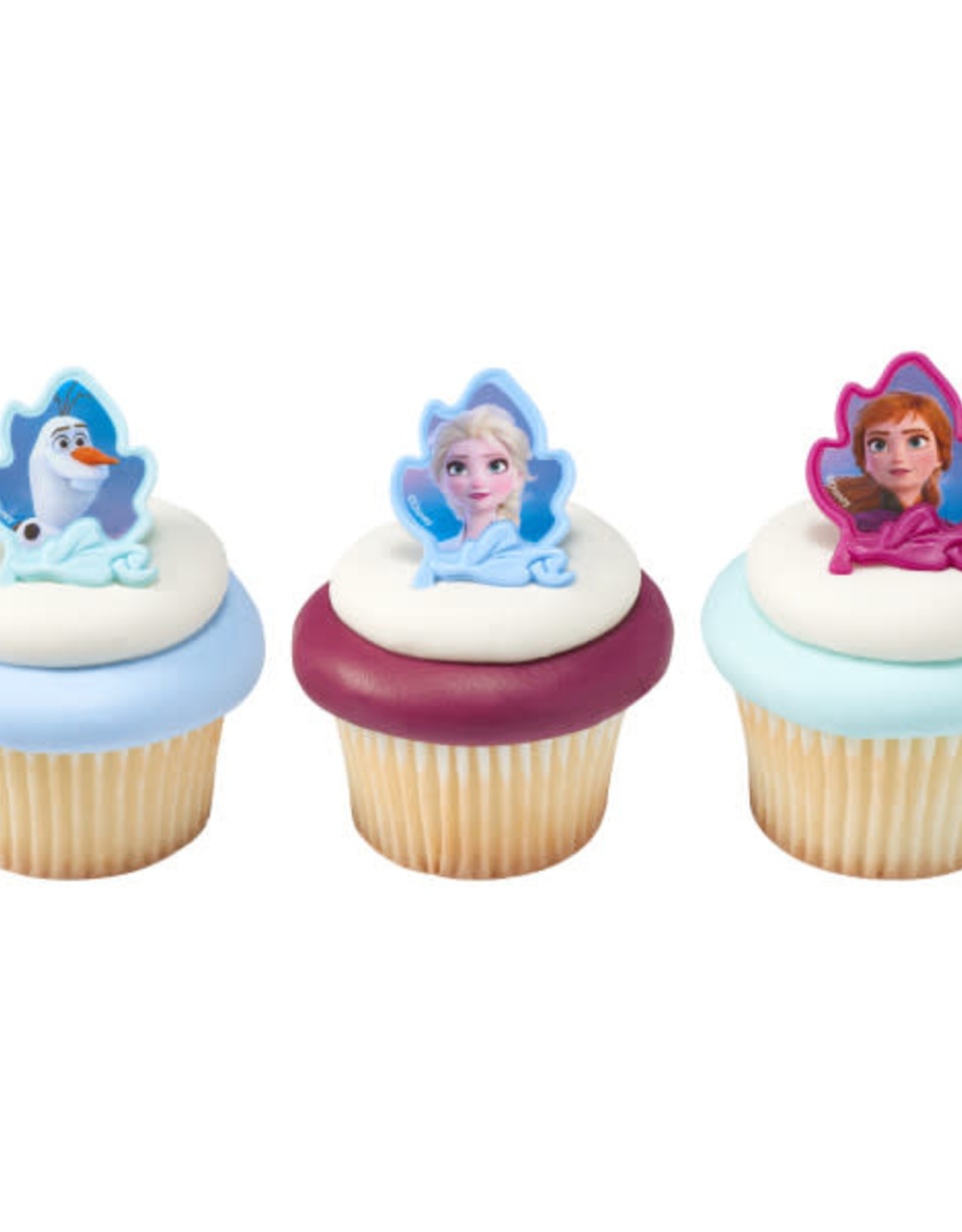 Decopac Frozen II Cupcake Topper Rings