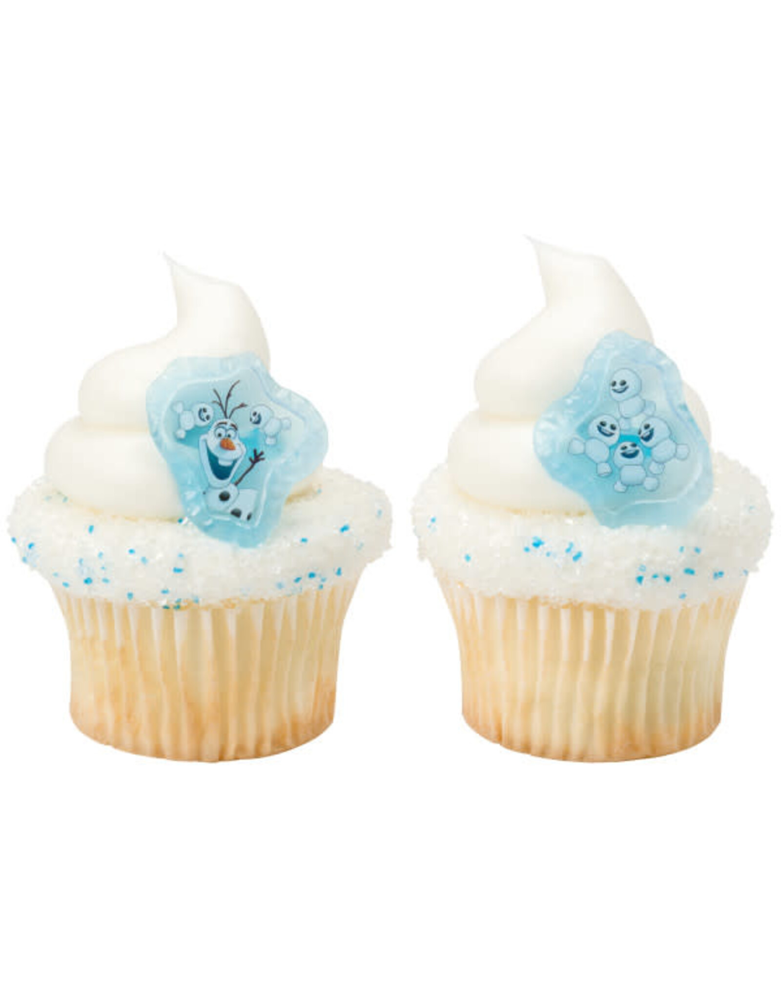Frozen Fever Blizzard Cupcake Rings (12ct)